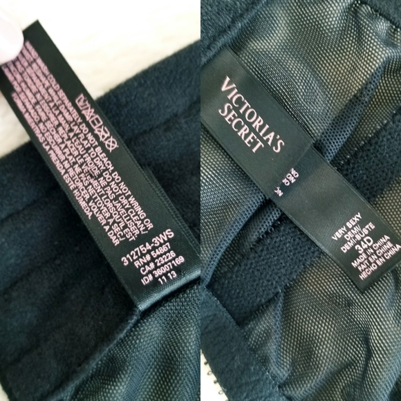 Victoria's Secret Vintage Very Sexy Fashionshow Bustier & Lace Thong Panty NWT - Picture 12 of 16